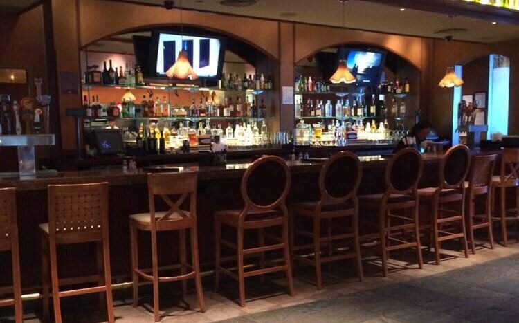 The interior of Bonfire was a visual feast, blending Moorish and Southern Californian design elements to create a plush, inviting atmosphere.